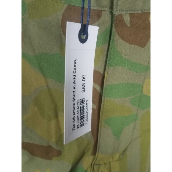 Taylor Stitch Men's Sz. 28 The Adventure Short In Arid Camo NWT - Picture 3 of 6